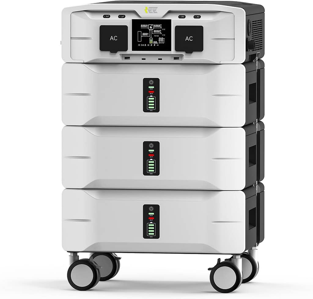 Power Your Home with IEE 7680Wh Portable Power Station