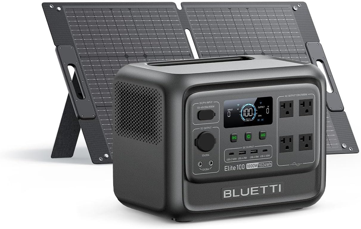 BLUETTI Elite 100 V2 Solar Generator